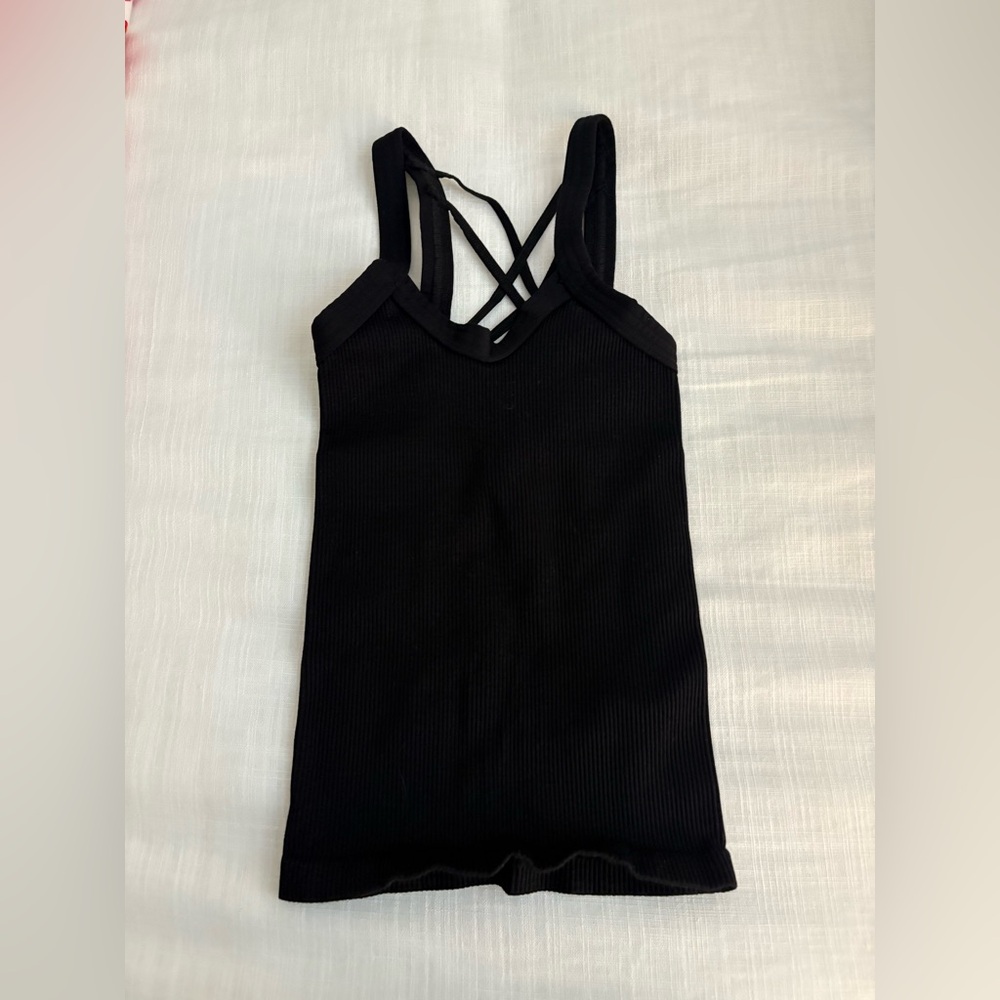 FP Movement happiness runs black tank top